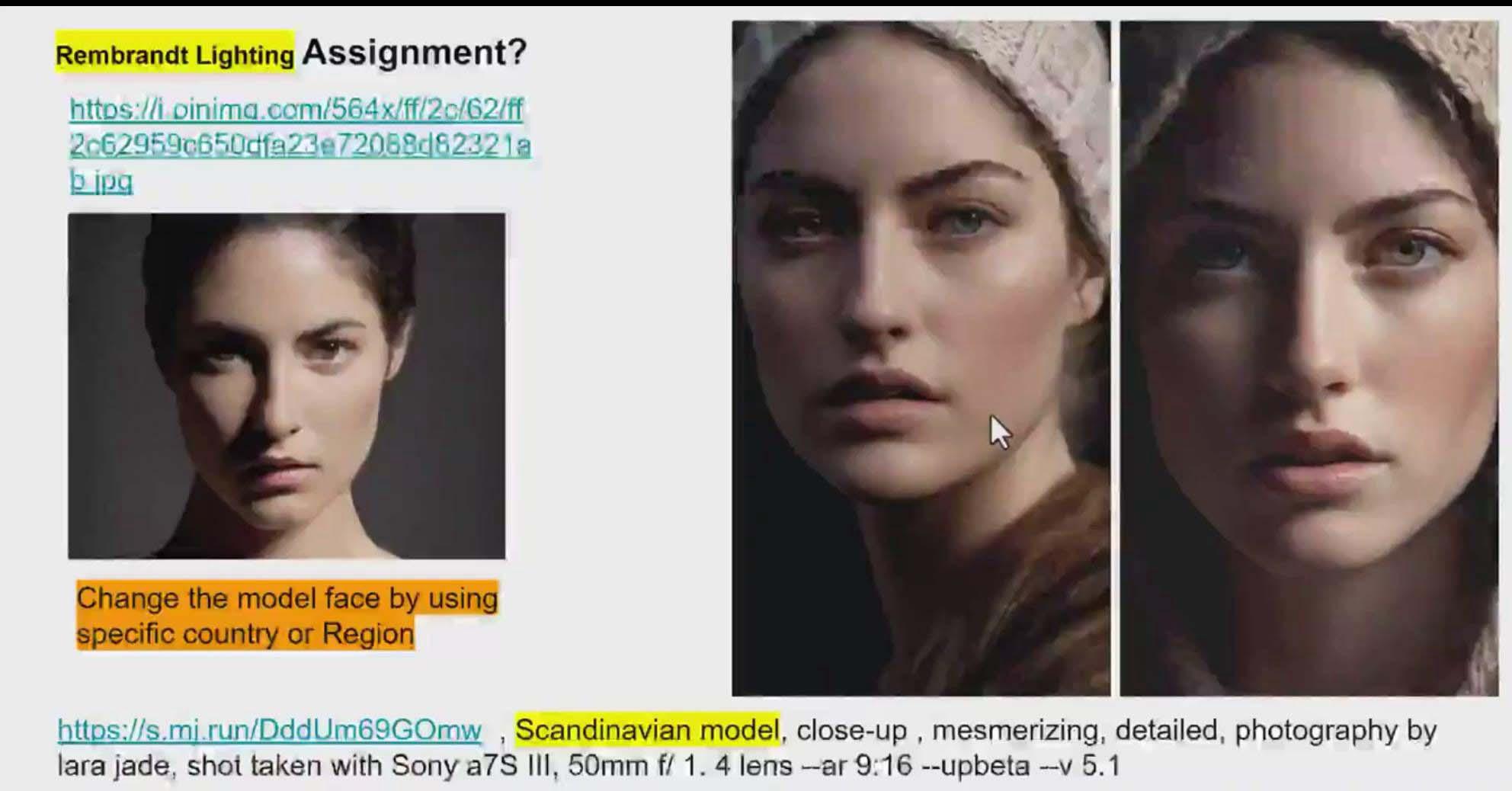 (9312期)Midjourney v5 ChatGPT 和 Bard AI人工智能人像摄影大师班-15节-中英字幕-吾爱云课堂