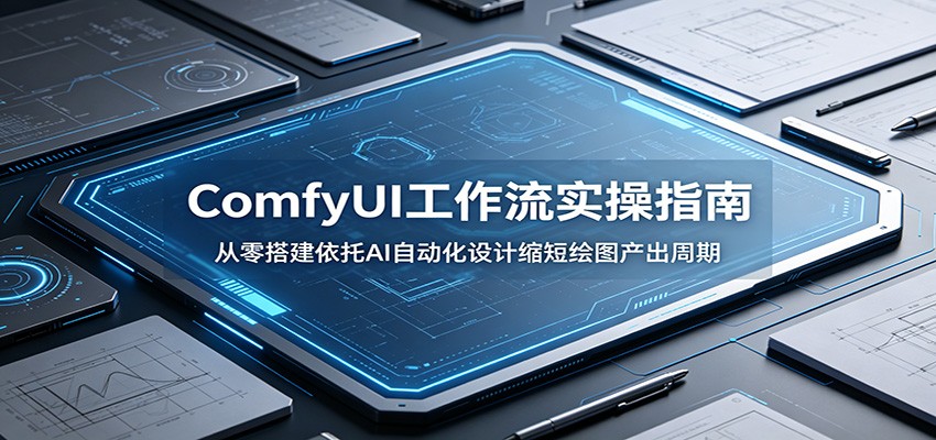 ComfyUI 工作流实操指南：从零搭建依托AI自动化设计缩短绘图产出周期-吾爱云课堂