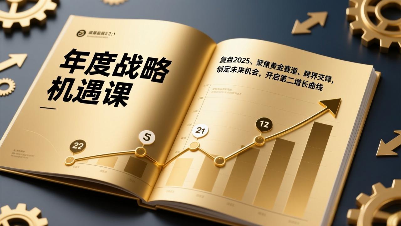 年度战略机遇课，复盘2025、聚焦黄金赛道、跨界交锋，锁定未来机会，开启第二增长曲线-吾爱云课堂