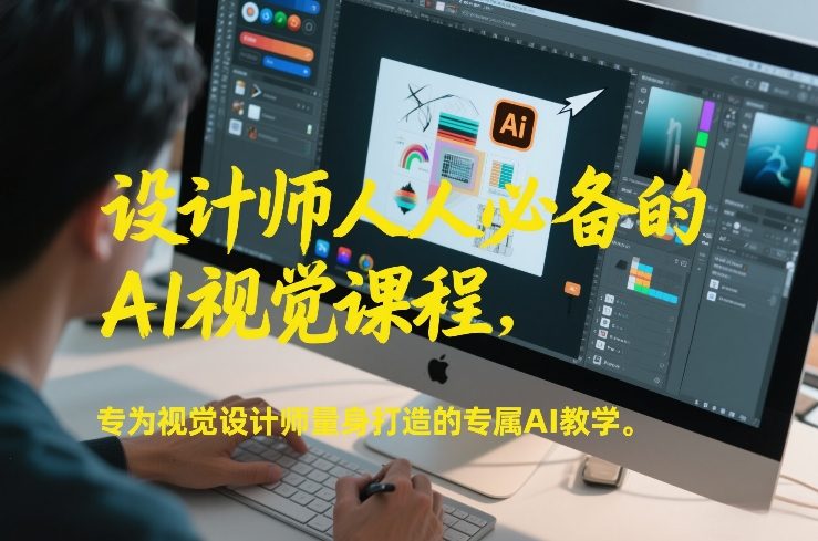 设计师人人必备的AI视觉课程，专为视觉设计师量身打造的专属AI教学-吾爱云课堂