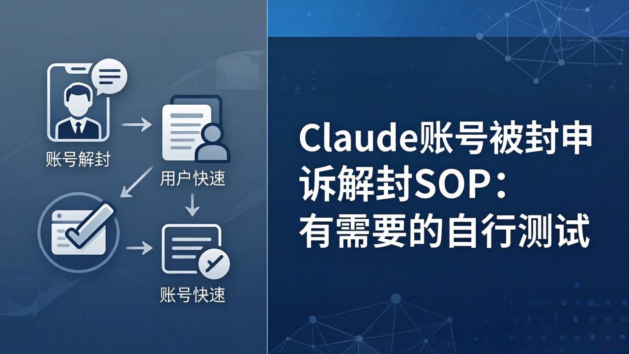 Claude账号被封申诉解封SOP：有需要的自行测试-吾爱云课堂