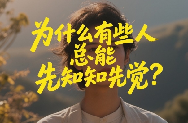 付费文章：为什么有些人总能先知先觉？-吾爱云课堂
