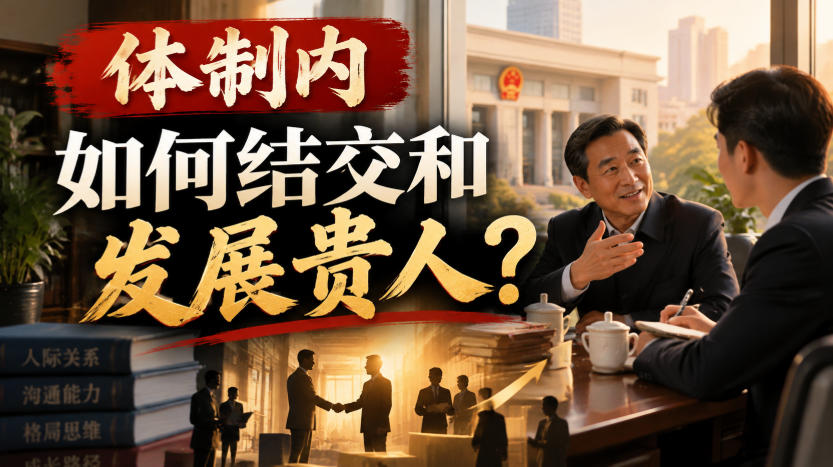 某公众号付费文章：体制内，如何结交和发展贵人?-吾爱云课堂