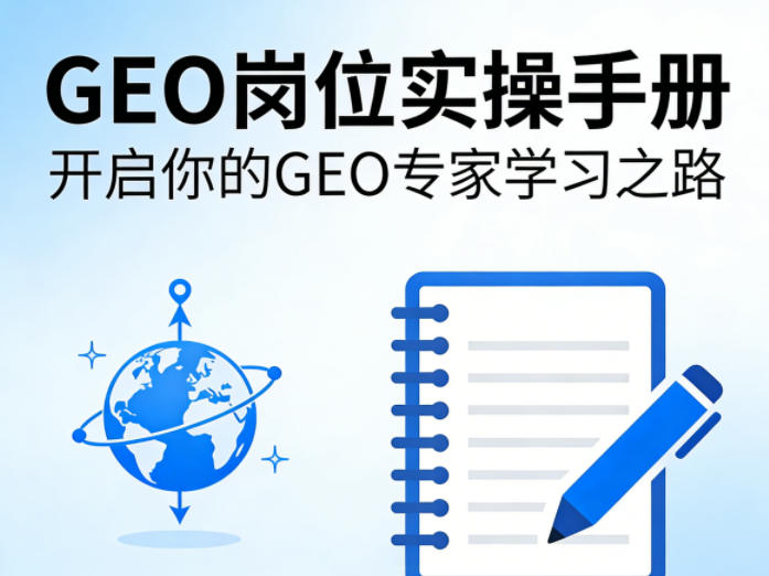 GEO岗位实操手册，开启你的GE0专家学习之路-吾爱云课堂