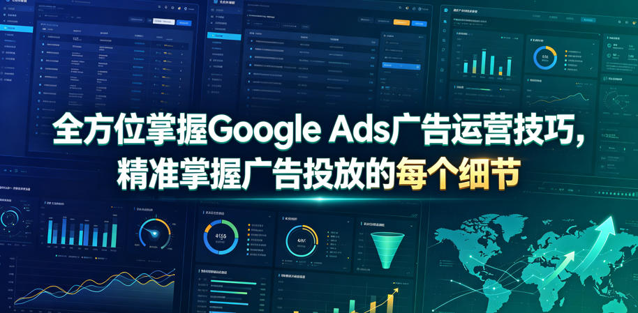 全方位掌握Google Ads广告运营技巧，精准掌握广告投放的每个细节【原创双语字幕】-吾爱云课堂