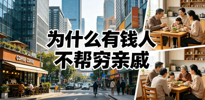 付费文章：为什么有钱人不帮穷亲戚？-吾爱云课堂