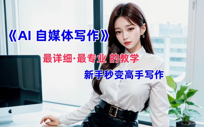 AI自媒体文章创作全网最详细教程,新手秒变写作高手,多方位发展-吾爱云课堂