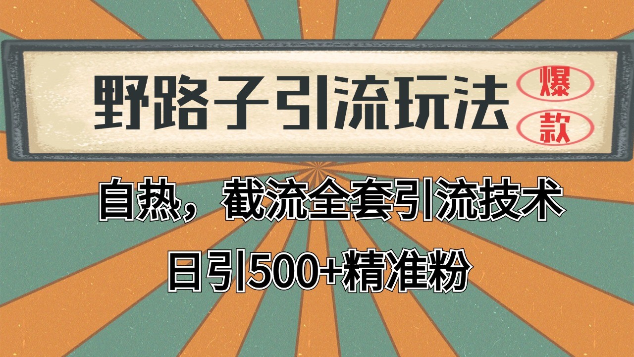 抖音小红书视频号全平台引流打法,全自动引流日引2000+精准客户-吾爱云课堂