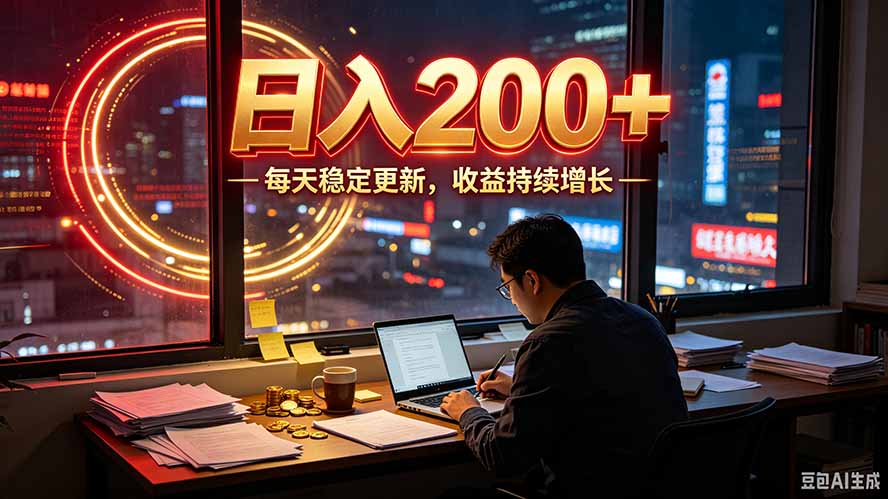 番茄达人变现新玩法，全自动运行 每日300+-吾爱云课堂