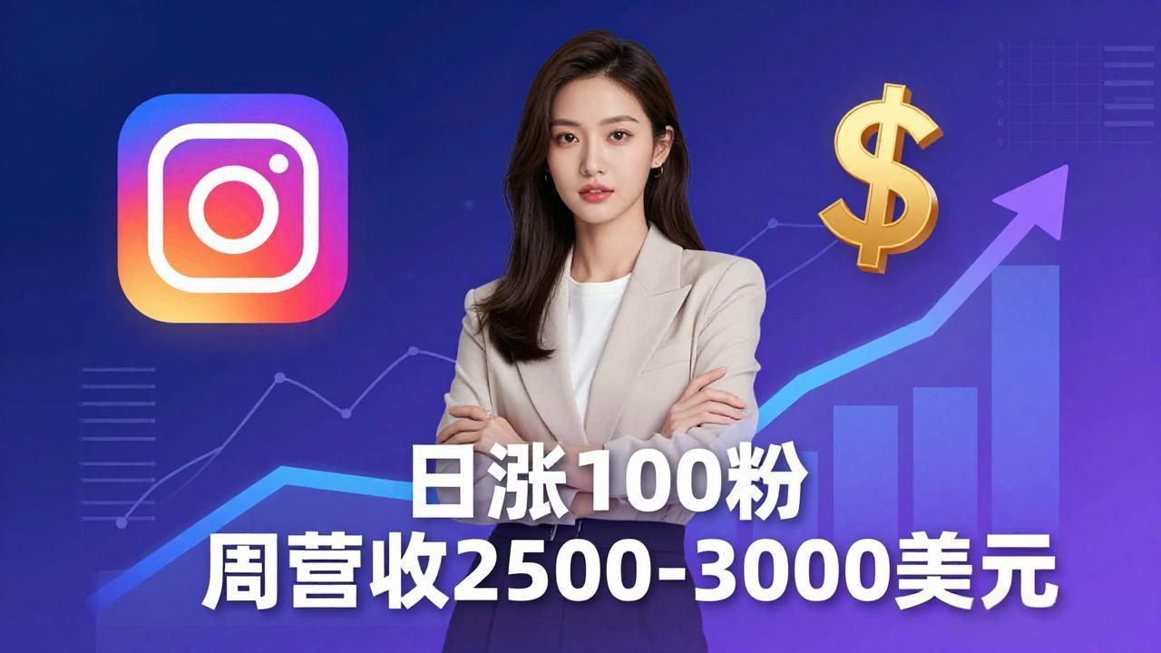 想做数字产品？Sheri亲授：日涨100粉、每周2500至3000美元的营收，Instagram躺着赚-吾爱云课堂