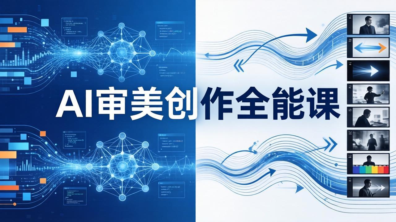 AI审美创作全能课：MJ+Seedance+模型训练+影视分镜+编剧，一站式掌握AI艺术创作-吾爱云课堂