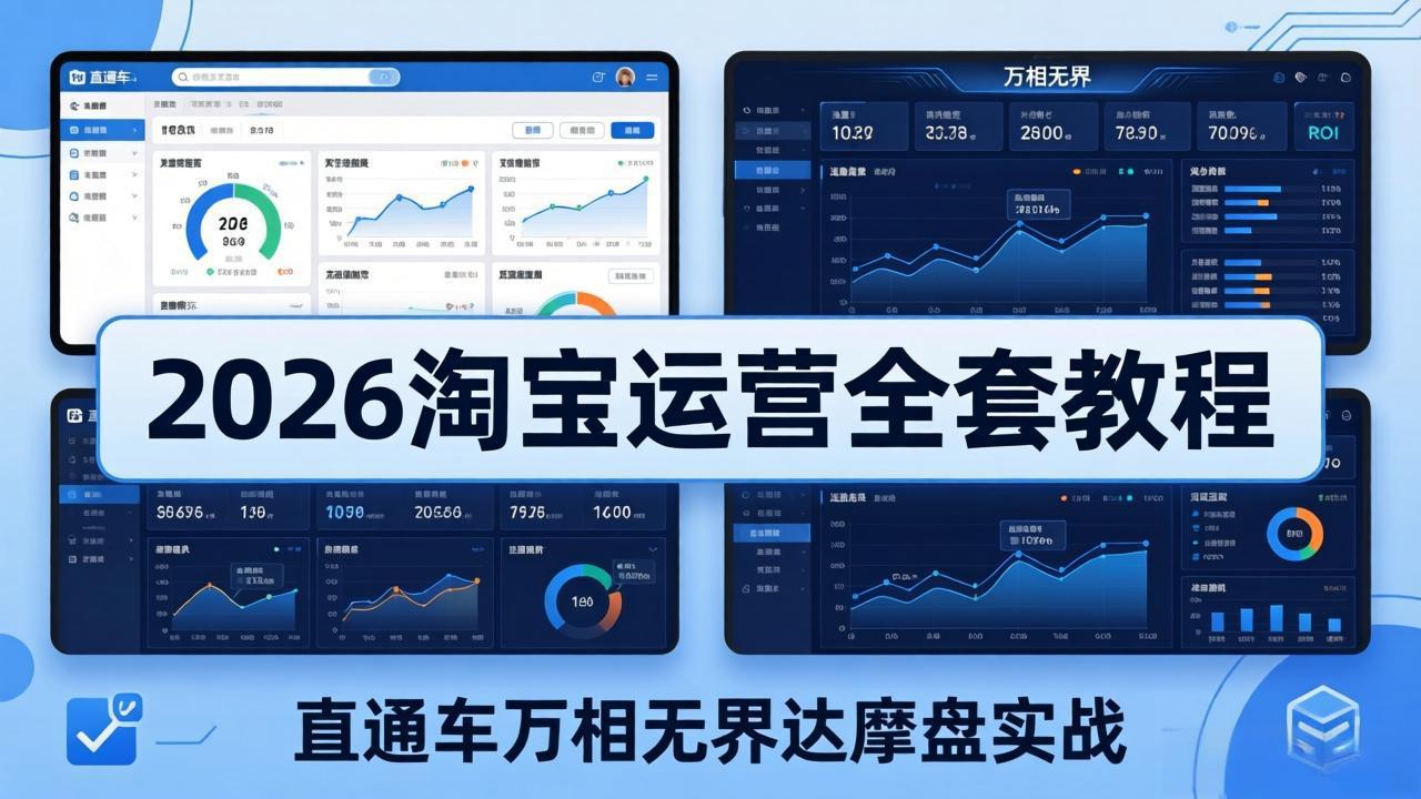 2026淘宝运营全套教程(更新5月3日-吾爱云课堂