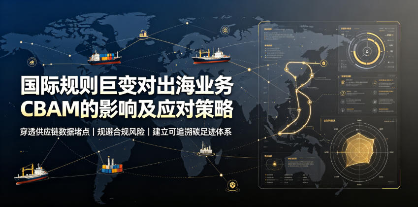 国际规则巨变对出海业务CBAM的影响及应对策略，帮助企业穿透供应链数据堵点，规避合规风险-吾爱云课堂