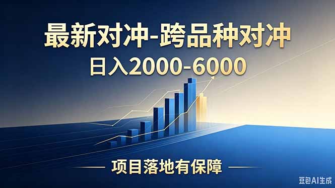 跨品种对冲震撼首发！日收益2000-6000+，项目绿色长久，安全稳健，合规靠谱，可批量放大-吾爱云课堂