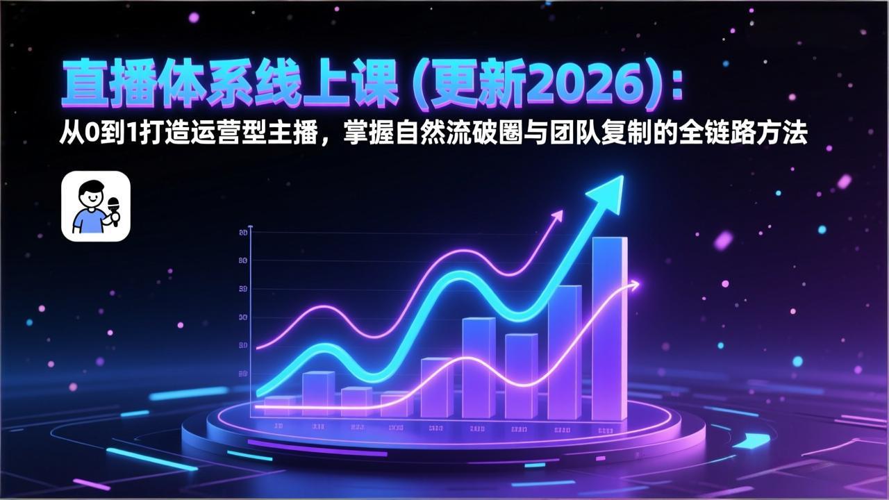 直播体系线上课(更新3月-吾爱云课堂