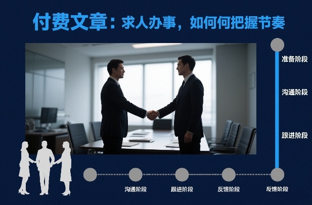 付费文章：求人办事，如何把握节奏-吾爱云课堂