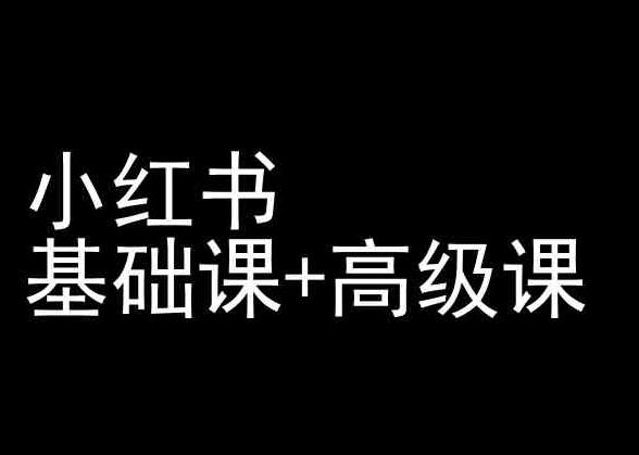 小红书基础课+高级课-小红书运营教程-吾爱云课堂