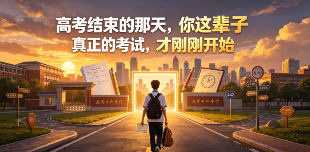 付费文章：高考结束的那天，你这辈子真正的考试，才刚刚开始-吾爱云课堂