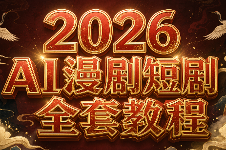 2026Ai漫剧短剧全套教程-吾爱云课堂