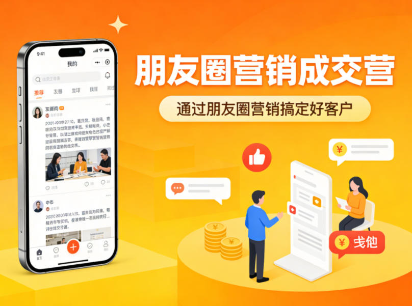 朋友圈营销成交营，通过朋友圈营销来搞定好客户-吾爱云课堂