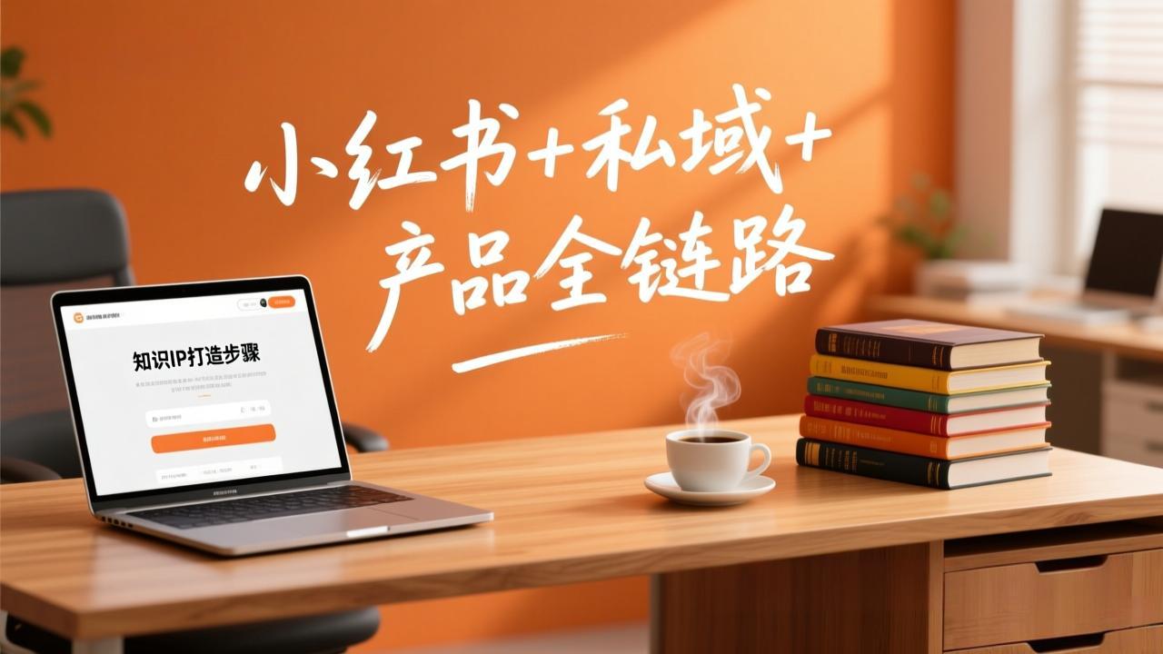 个人IP系统变现课2026，小红书+私域+产品全链路，手把手教你打造年入百万的知识IP-吾爱云课堂