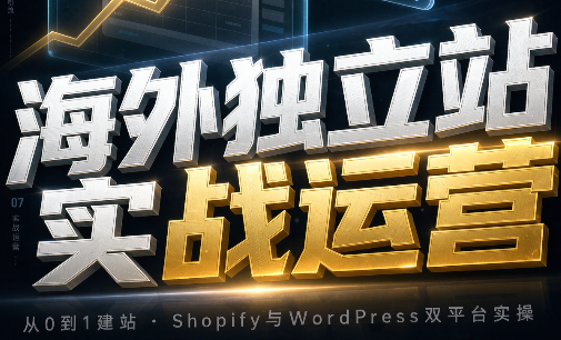 海外独立站实战运营-吾爱云课堂