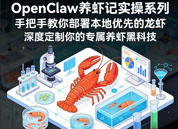 OpenClaw养虾记实操系列，手把手教你部署本地优先的龙虾，深度定制你的专属养虾黑科技-吾爱云课堂