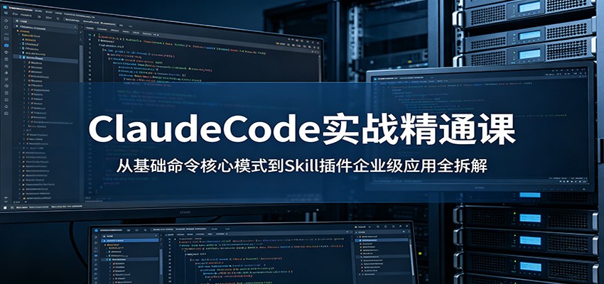 ClaudeCode实战精通课：从基础命令核心模式到Skill插件企业级应用全拆解-吾爱云课堂
