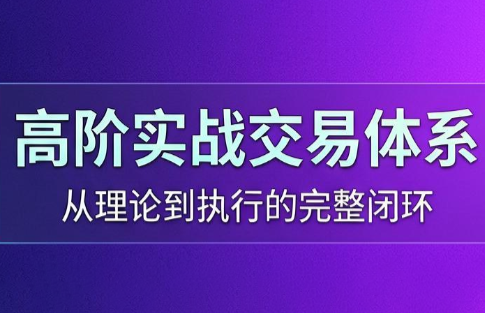 高老师·高阶实战交易体系(更新6月)-吾爱云课堂