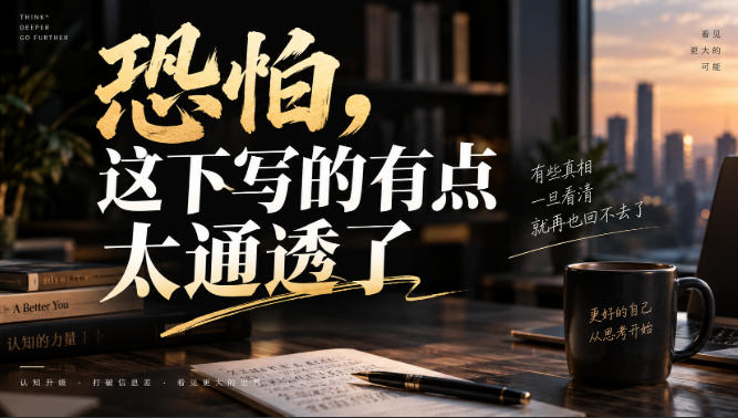 灏泽叔最新付费文章：恐怕，这下写的有点太通透了-吾爱云课堂