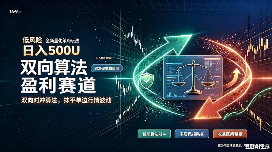 算法对冲/EA量化，日入500刀，躺着赚钱！你把它当做“自动提款机”，它把你就爆了-吾爱云课堂