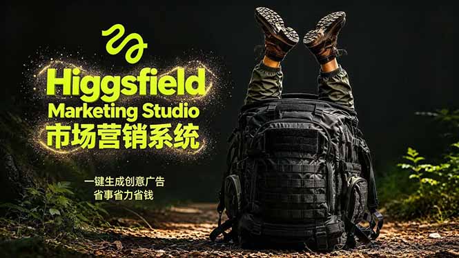 AI广告工作流实战：从脚本到画面用Higgsfield完成，商家也能做品牌视频，省万元成本！附提示词-吾爱云课堂