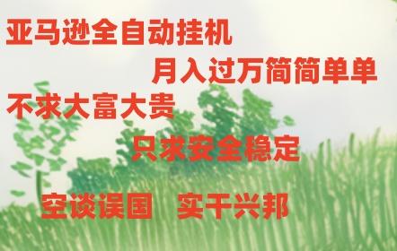 亚马逊全自动浏览挂机,,收益稳定且前景广阔-吾爱云课堂