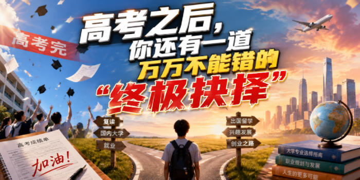付费文章：高考之后，你还有一道万万不能错的“终极抉择”-吾爱云课堂