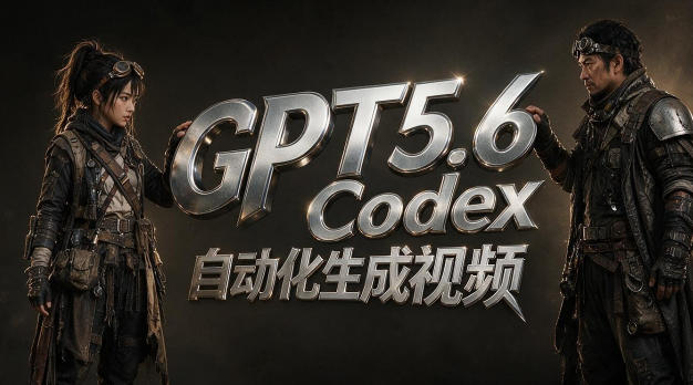 GPT5.6+Codex自动化生成视频全流程实战，从提示词设计、角色设定、封面海报，到视频生成思路与自动化工作流-吾爱云课堂