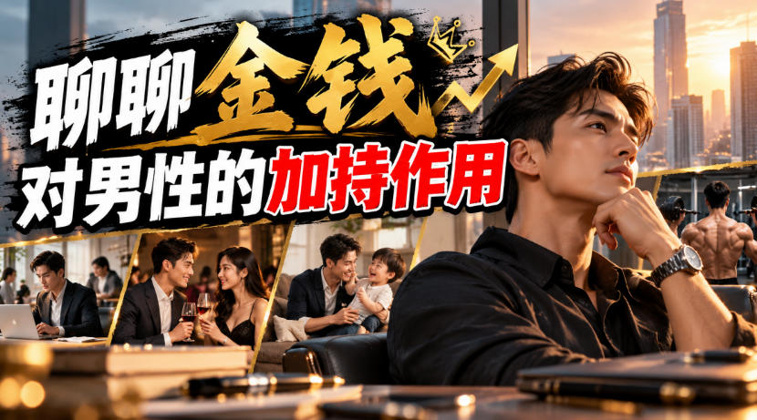 某公众号付费文章：聊聊金钱对男性的加持作用-吾爱云课堂