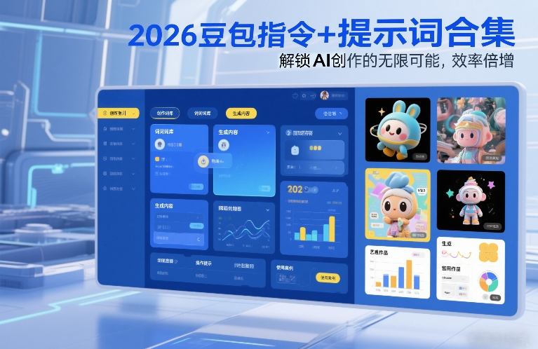 2026豆包指令+提示词合集，解锁AI创作的无限可能，效率倍增-吾爱云课堂