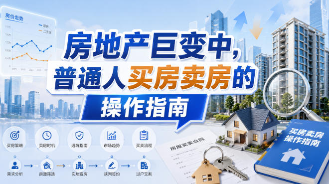 付费文章：房地产巨变中，普通人买房卖房的操作指南【上篇+下篇】-吾爱云课堂