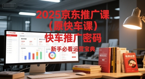 2025京东推广课(原快车课)解锁京东快车推广密码,新手必看运营宝典-吾爱云课堂