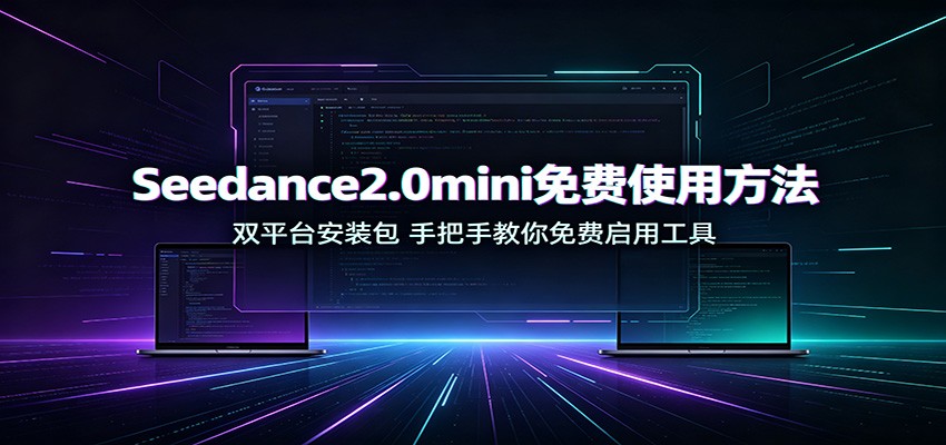 Seedance2.0mini免费使用方法：双平台安装包，手把手教你免费启用工具-吾爱云课堂