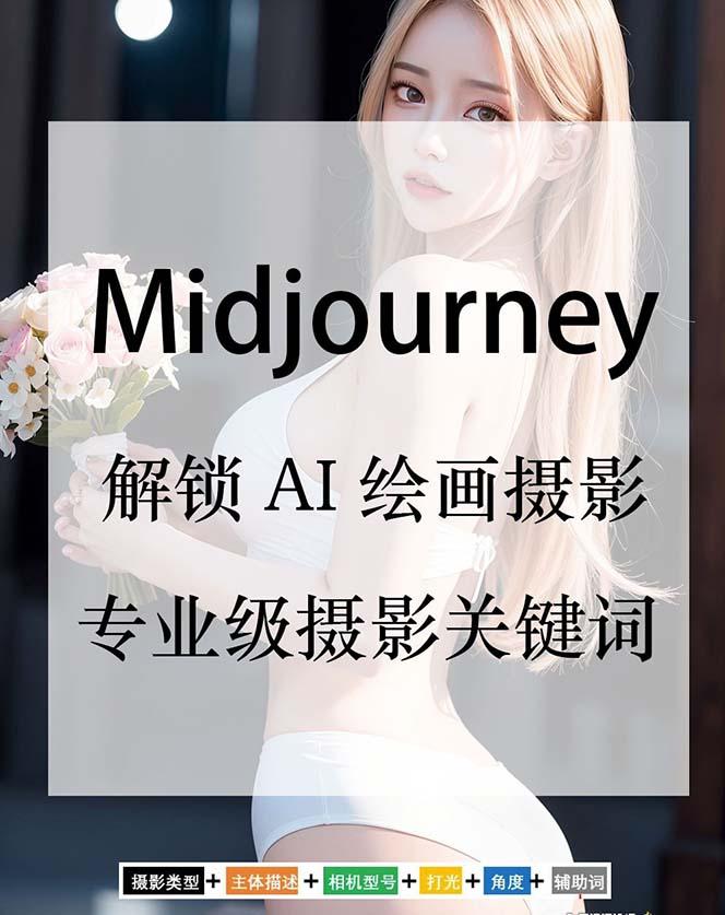 Midjourney关键词-解锁AI绘画专业级人工智能摄影关键词表-吾爱云课堂
