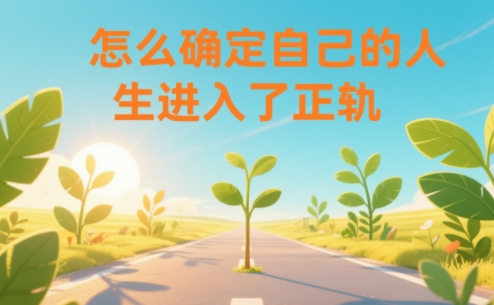 某公众号付费文章：怎么确定自己的人生进入了正轨？-吾爱云课堂
