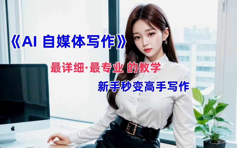 全网最全最细最专业的“AI自媒体写作”教学,新手小白秒变写作高手!-吾爱云课堂