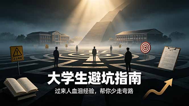 付费文章：大学生避坑指南 ，过来人血泪经验，帮你少走弯路-吾爱云课堂