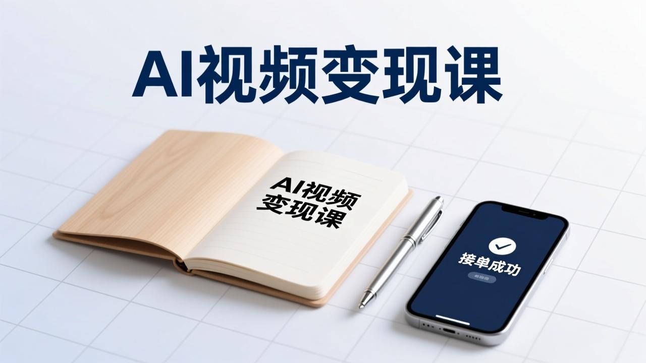 AI视频变现课，学完即可创作短片、接商单，实现副业增收，单项目报价可达千元-吾爱云课堂