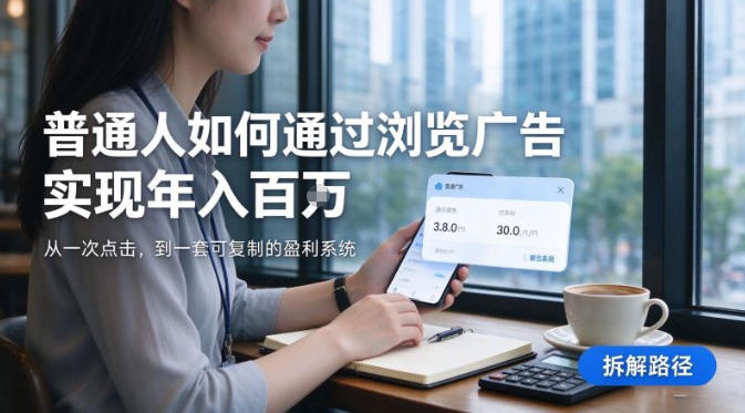 2026最新技术，24小时全自动浏览广告，全网独家项目，单台设备日入200+新手小白可快速上手，支持实地学习实地考察【揭秘】-吾爱云课堂