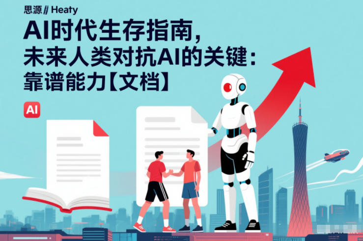 AI时代生存指南，未来人类对抗AI的关键：靠谱能力【文档】-吾爱云课堂