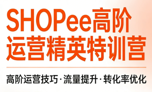 梦凡老师·Shopee虾皮高阶运营课程(更新5月)-吾爱云课堂