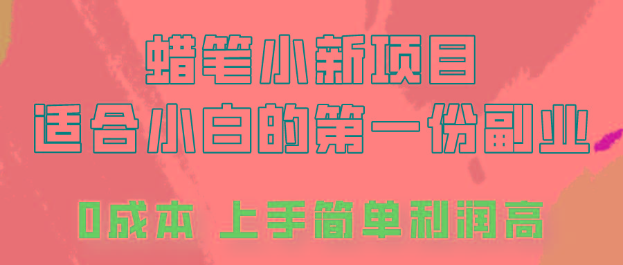 蜡笔小新项目拆解,0投入,0成本,小白一个月也能多赚3000+-吾爱云课堂
