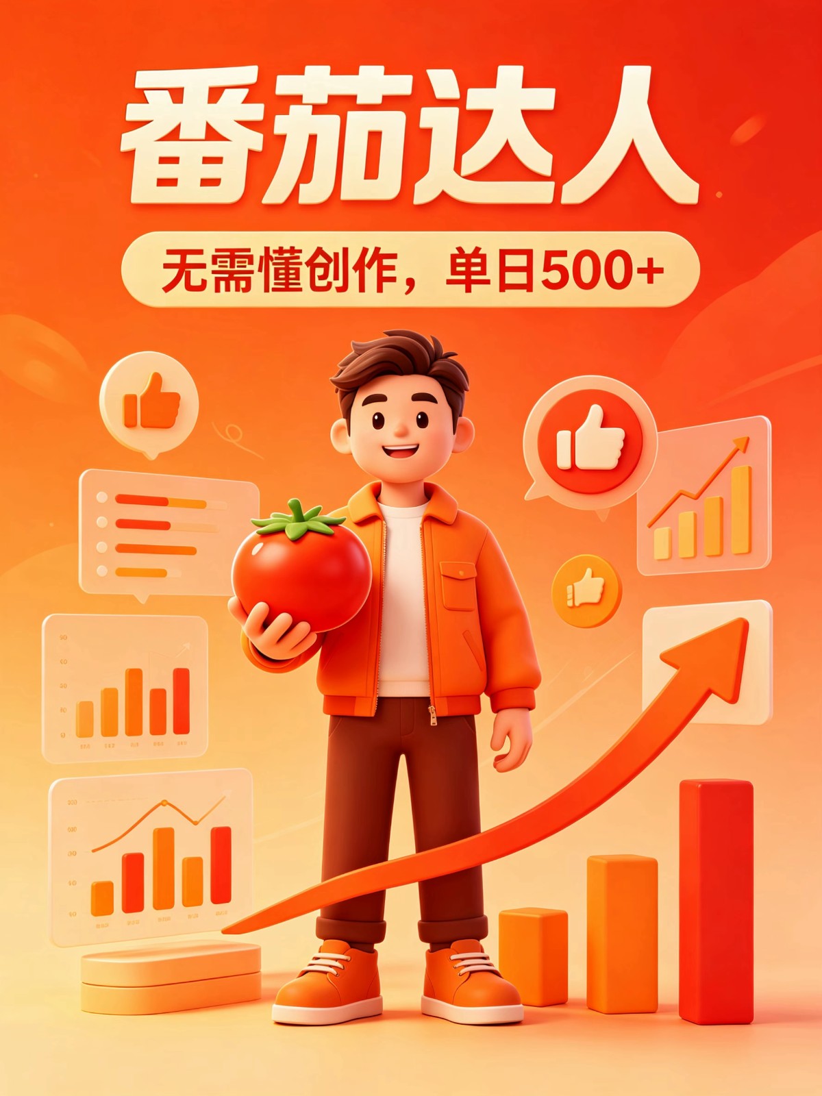 番茄小说达人全自动变现，普通人轻松日入500+-吾爱云课堂